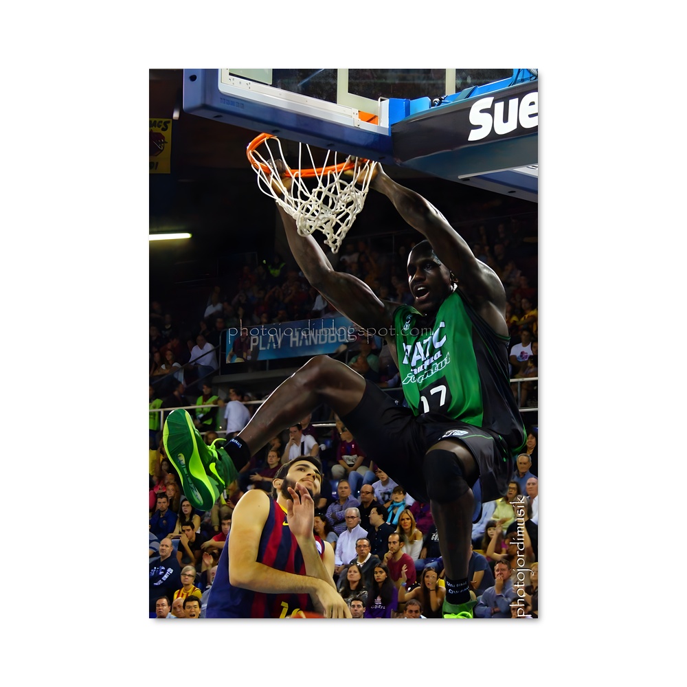 Poster Dunk de la Gloire – affiche Basketball
